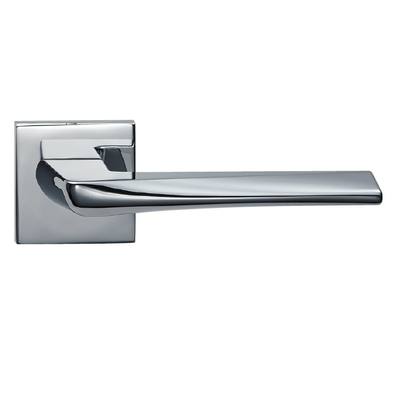 レバーハンドル JV フルセット クローム 角座 表示錠