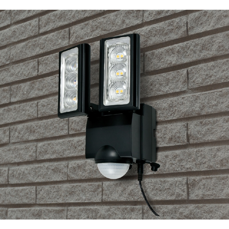 ソーラー式 センサーライト パネル数：２個