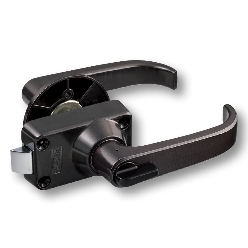 バリアフリーレバーハンドル錠トイレ用 内開き