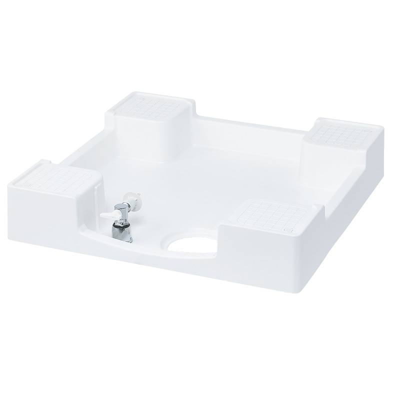 給水栓付 フォーセットパン ニューホワイト