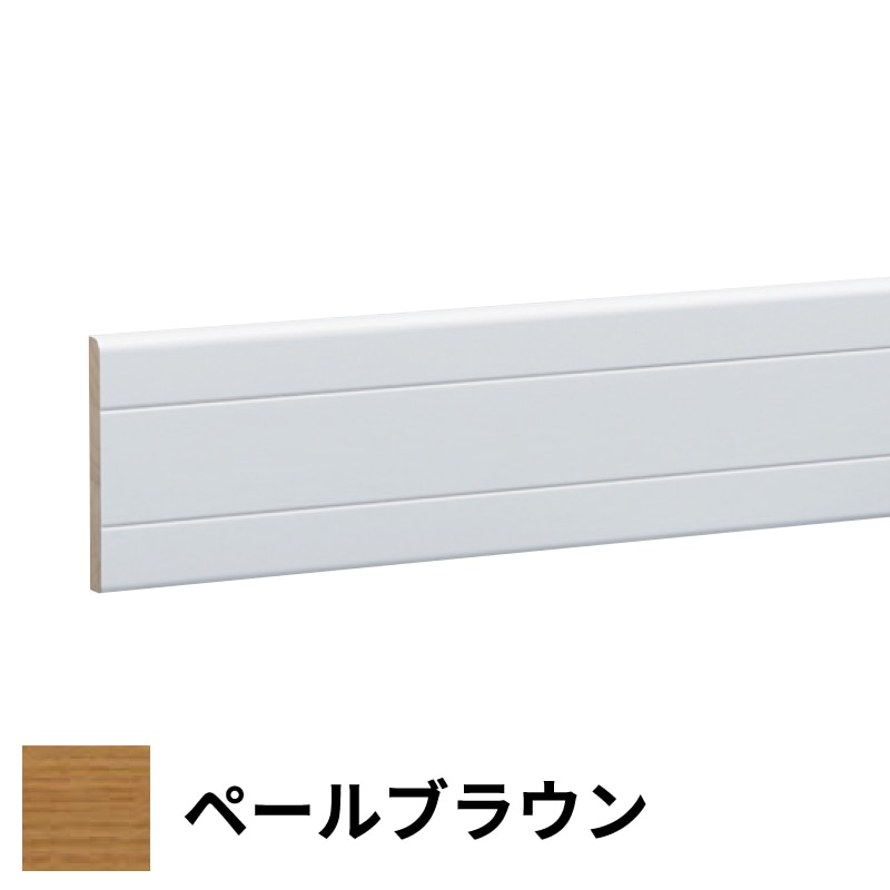 フリースタイル手すり 後付け補強板 15厚×110幅 2m ペールブラウン