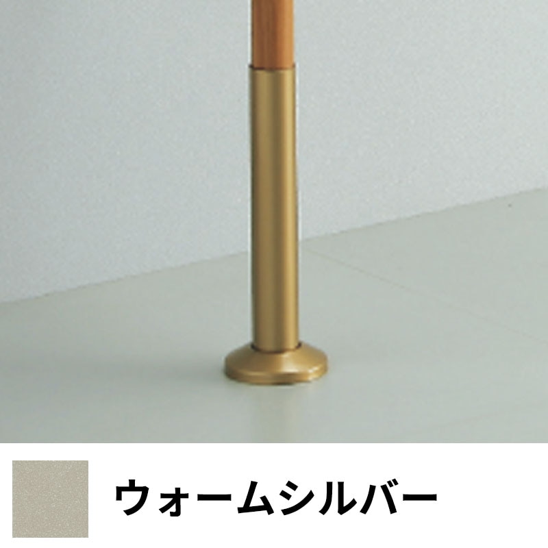 フリースタイル手すり 支柱 ウォームシルバー