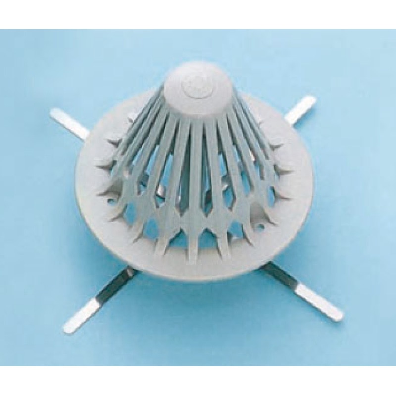 ストレーナキャップ 塩ビ 適用パイプ呼び径50-100mm グレー タテ