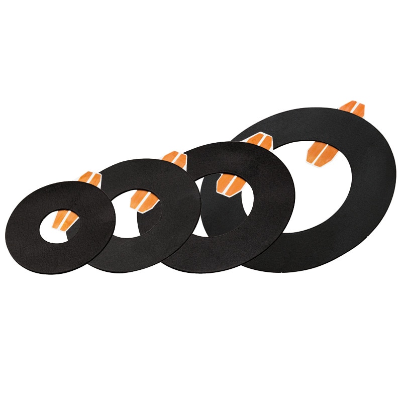 防水役物 配管用  クロ 適応ダクト外径100?114mm