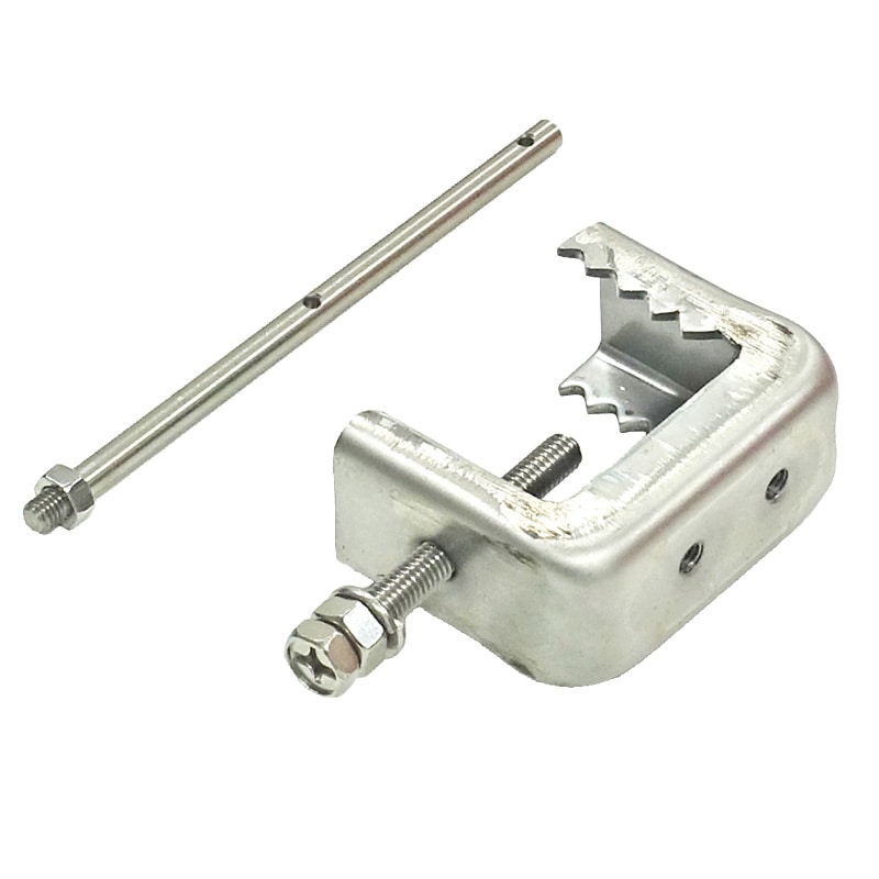 ハトワイヤー スマートクランプ支柱（ポールサイズ：Φ5×長さ109mm はさみ幅：17mmまで）