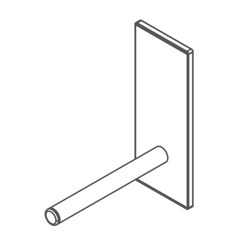 ククリエ ブラケット  ホワイト 2個入