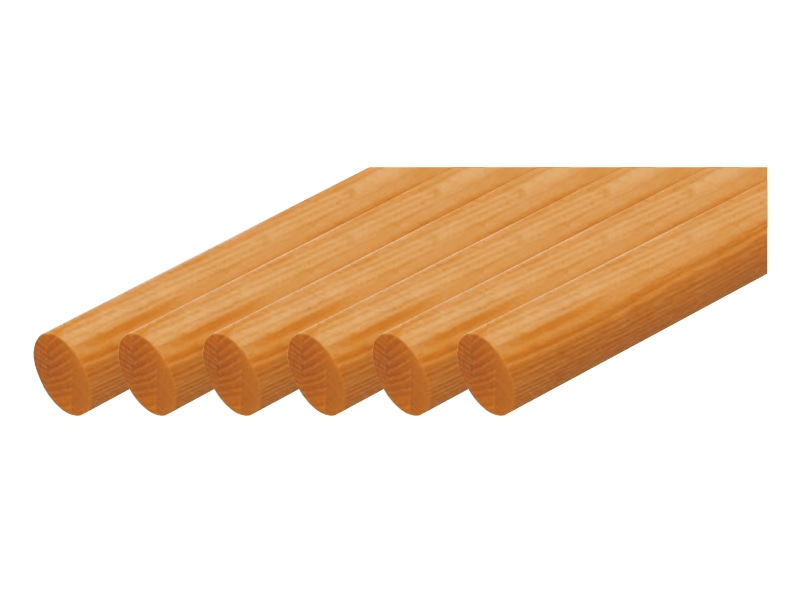 35アッシュ丸棒 2m(お得)6本