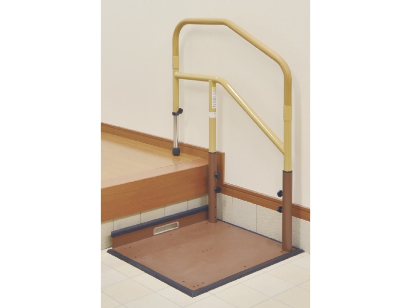 省スペース片手すり踏み台無