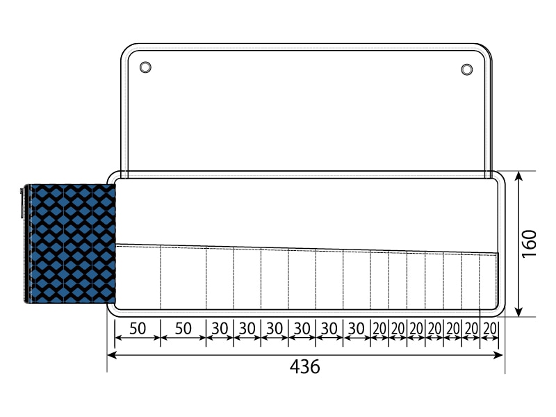 ドリルロールバッグミニ