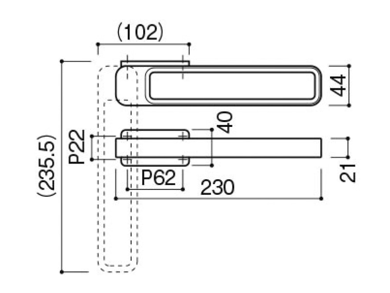 可動式タオルリング