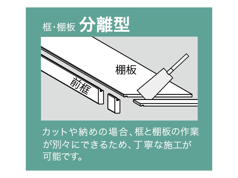 枕棚セット Cシリーズ