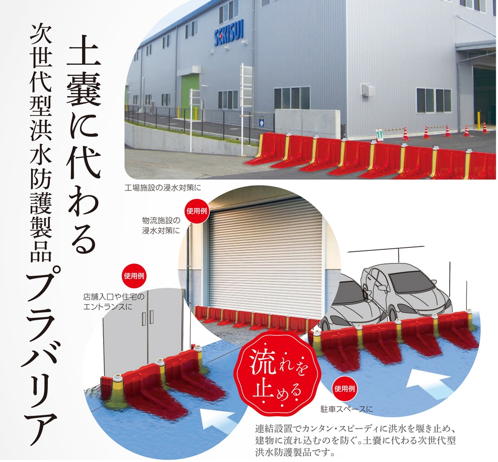 止水板プラバリア