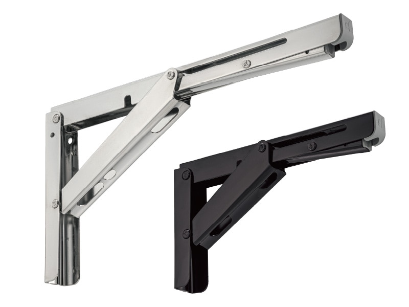 ステンレス鋼製折りたたみ棚受 EBN型