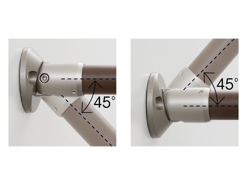 壁付ブラケット 自在ソケット