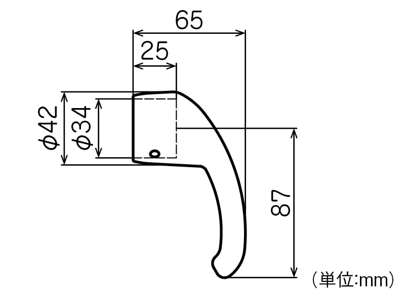 ネクステール Φ34 エルボキャップA