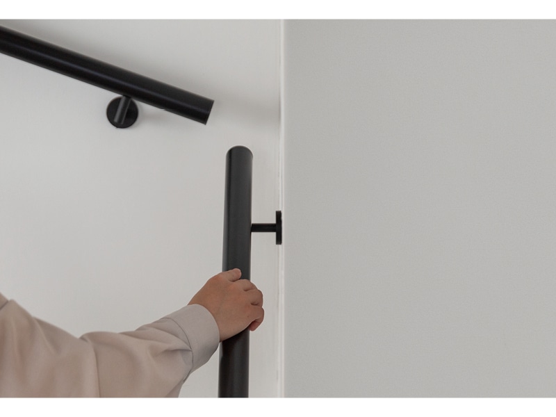 Alute壁付手すり アルミ笠木セット