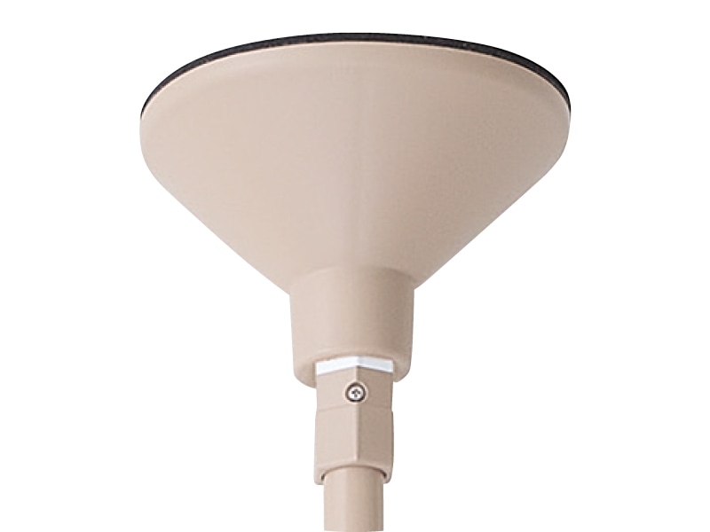 たよレールSOTOE　indoor　highタイプ用天井用ベースプレートR型