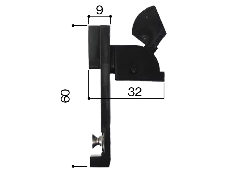 網戸ガイド320 K-92800型 網戸2M