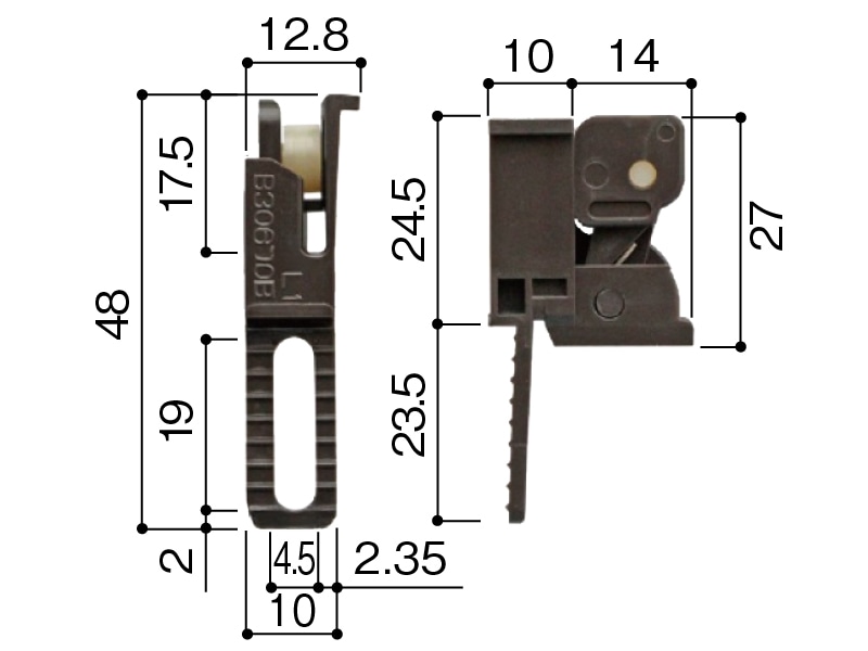 網戸振れ止め506