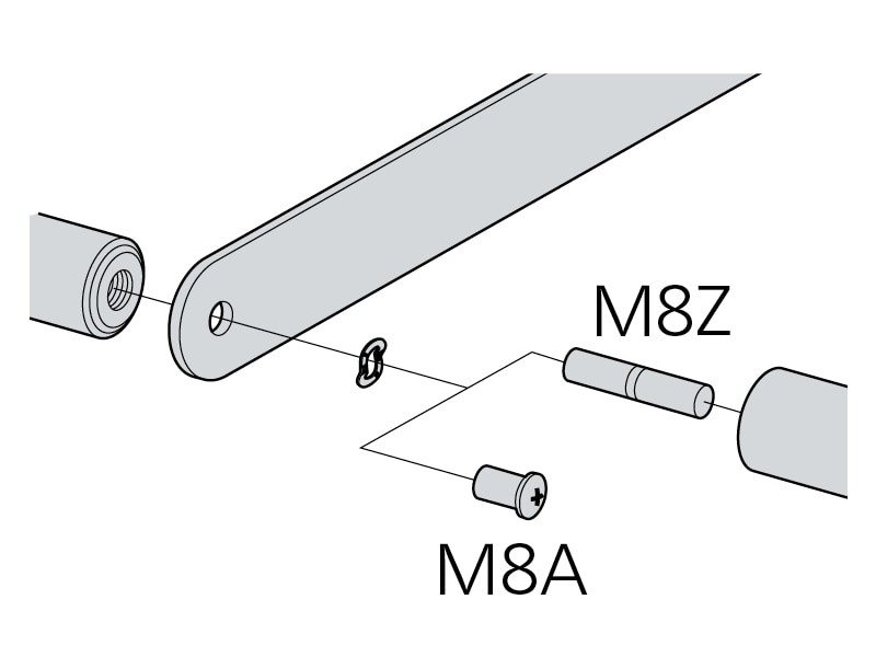内々用パーツ 飾りボルト