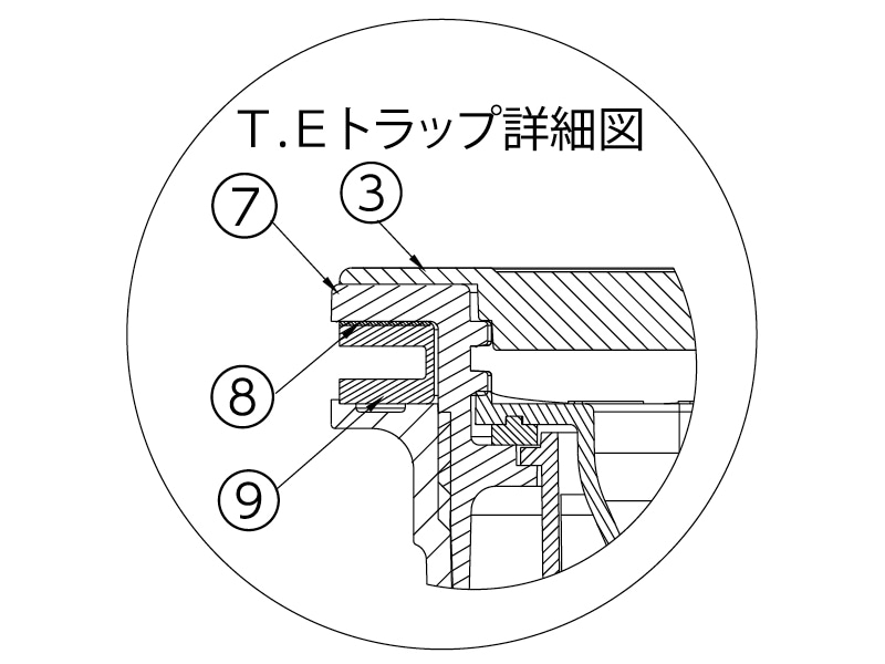 TE排水トラップ