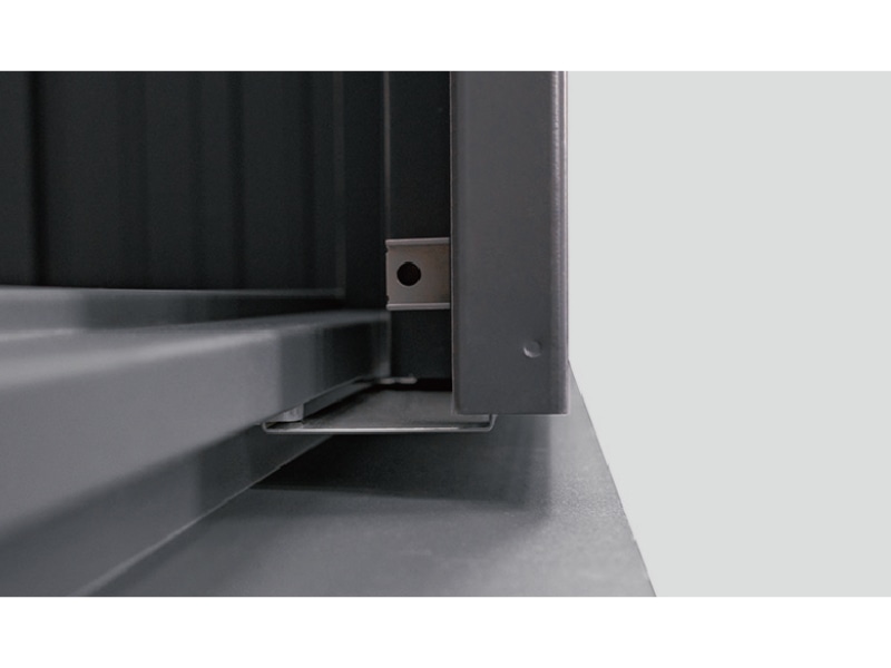 BELOS（ヴェロス）物置 B-1710 背面棚タイプ