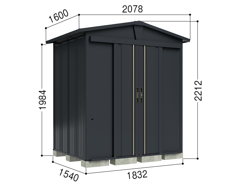 LEISURE（リジュー）物置 LSN-1815