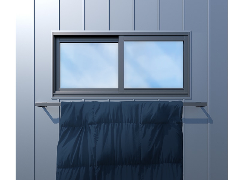 ALHIDE　布団干しバー