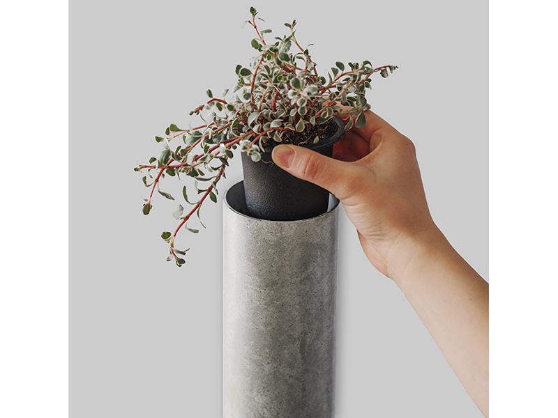 ALCOLOLO 丸柱 鉢付