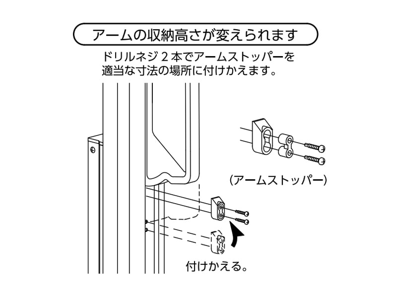ホスクリーン GPL型 腰壁用上下式