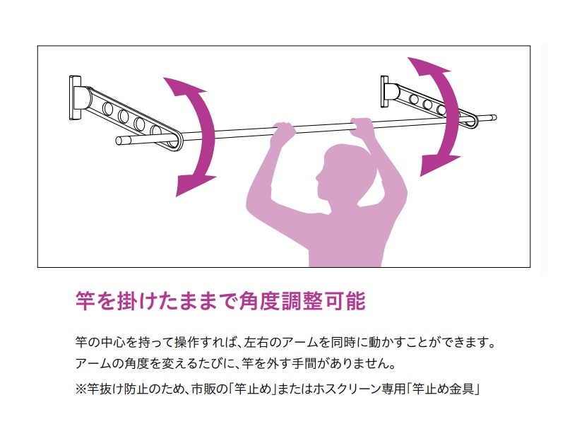 ホスクリーン HK型 窓壁用