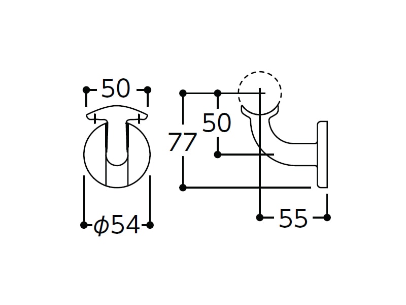 L付受ブラケット