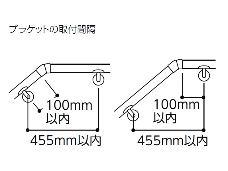 フレキシブルジョイント（20°～65°）