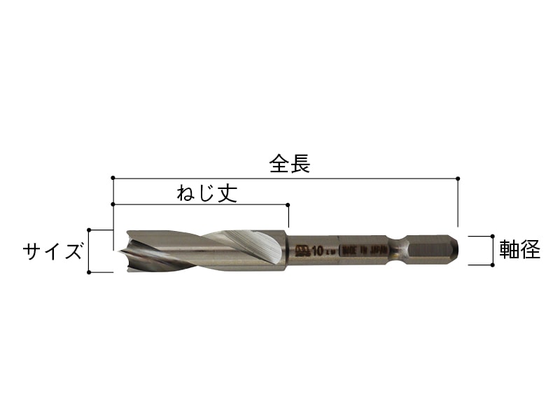 No.601 竹用ドリル